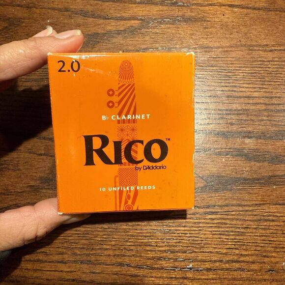 9 Pack Rico Bb Clarinet Reeds Strength 2.0 - Picture 1 of 4